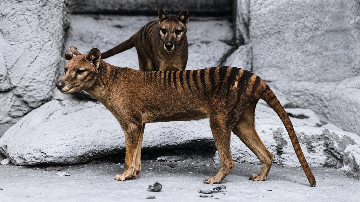 The Tasmanian tiger’s unusual skull suggests it snapped at smaller prey rather than overpowering livestock like a wolf.