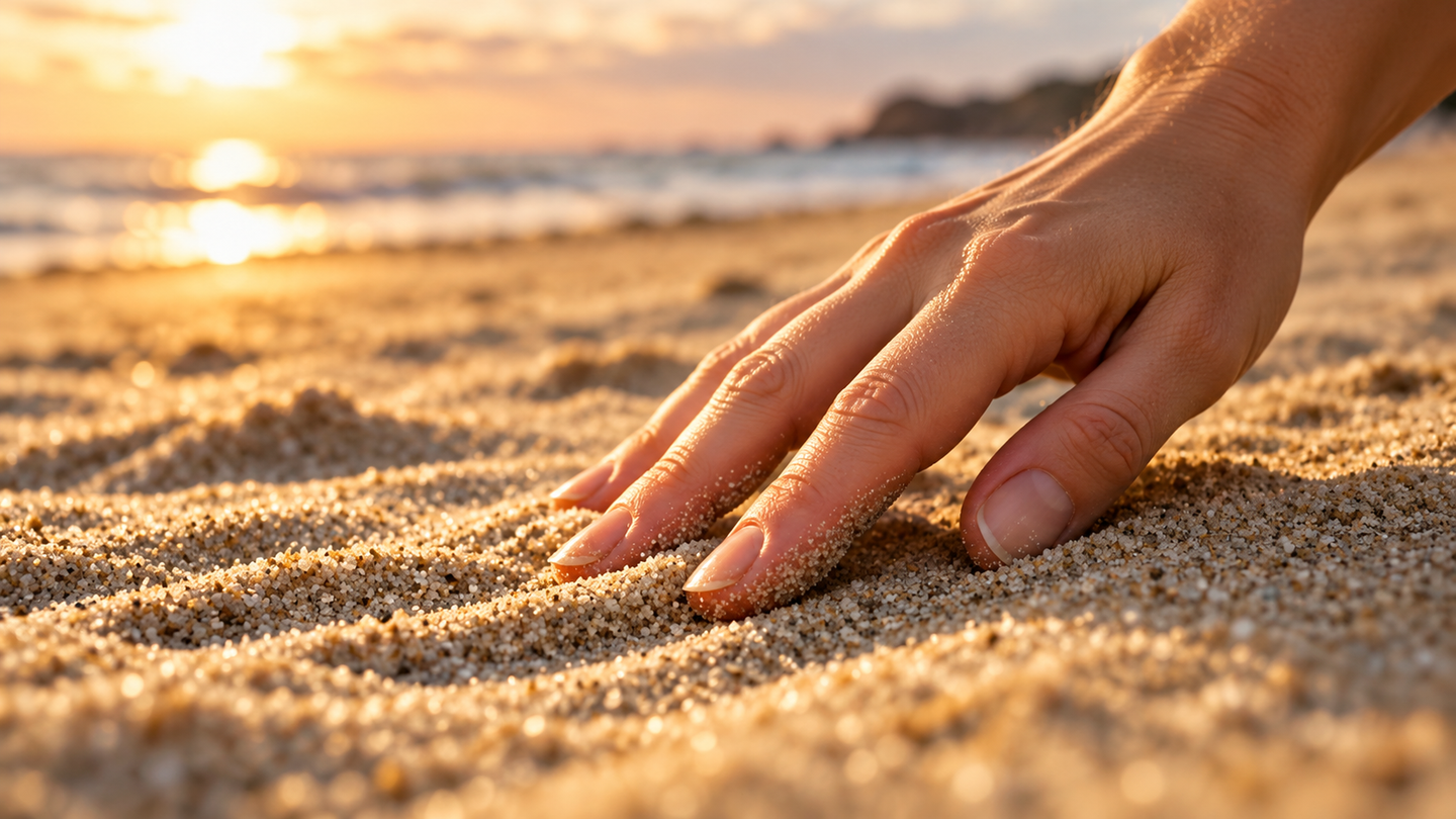 People detected buried objects through sand before contact, revealing a previously undocumented form of remote touch in humans.
