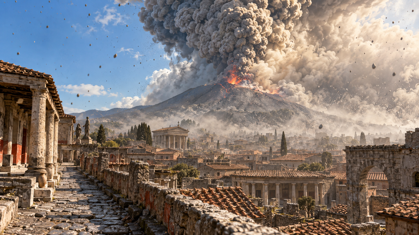 The 79 CE Vesuvius eruption helped scientists reduce argon-argon dating uncertainty to just 13 years for a 2,000-year-old event.
