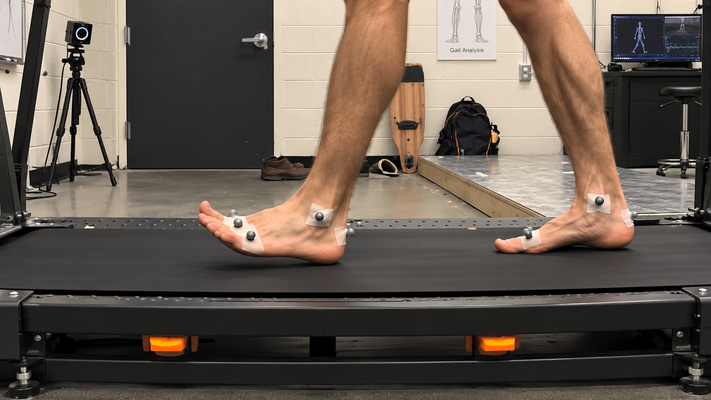 Heel-first walking saves humans substantial energy but creates harder impacts, revealing a key trade-off in the evolution of bipedalism.