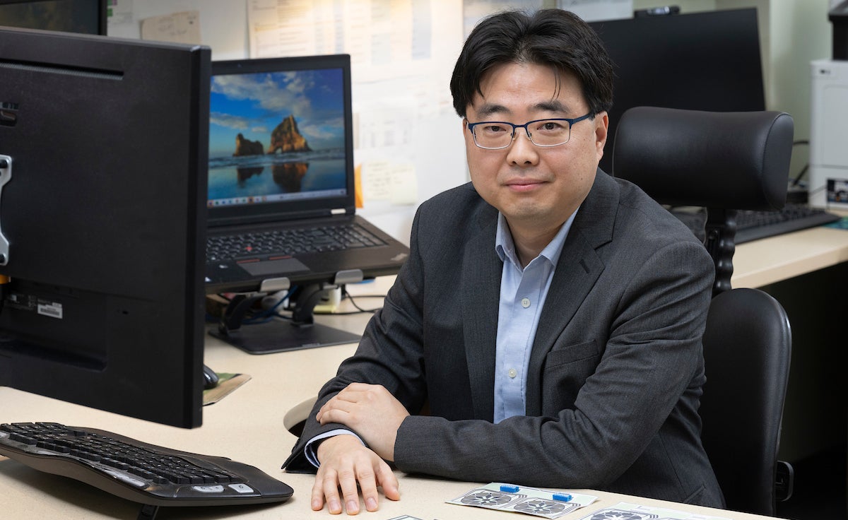 Professor Seokheun "Sean" Choi from the Department of Electrical and Computer Engineering at Binghamton University's Thomas J. Watson College of Engineering and Applied Science. 