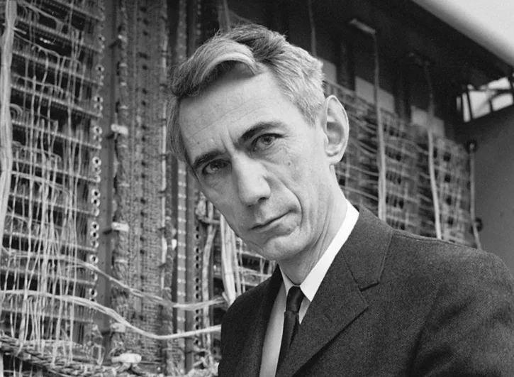 Claude Shannon, the pioneering mathematician and father of information theory.