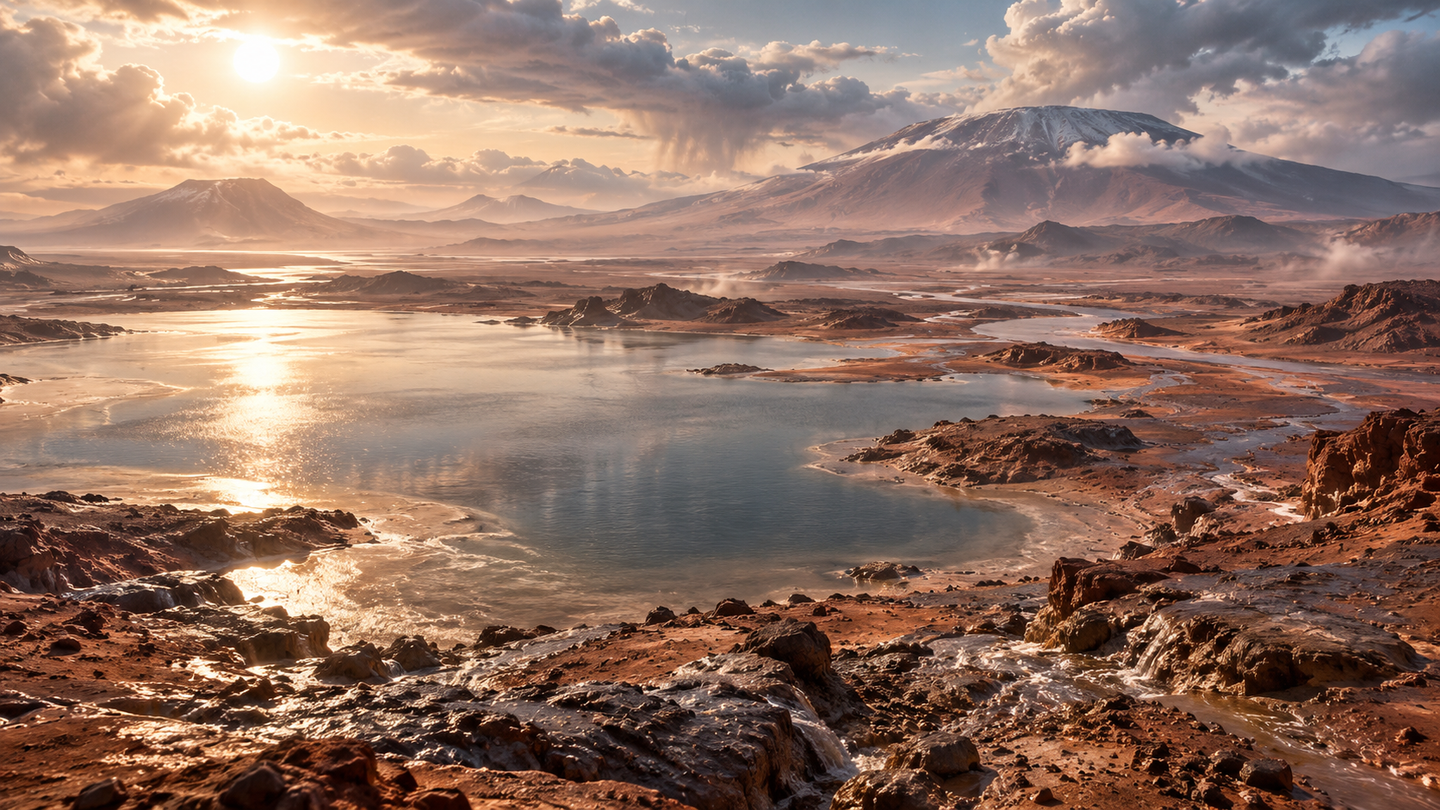 A new Mars map shows ancient rain may have concentrated formaldehyde, a key prebiotic molecule, in specific regions billions of years ago.