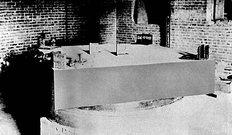Michelson and Morley's interferometric setup used in their 1887 experiment.
