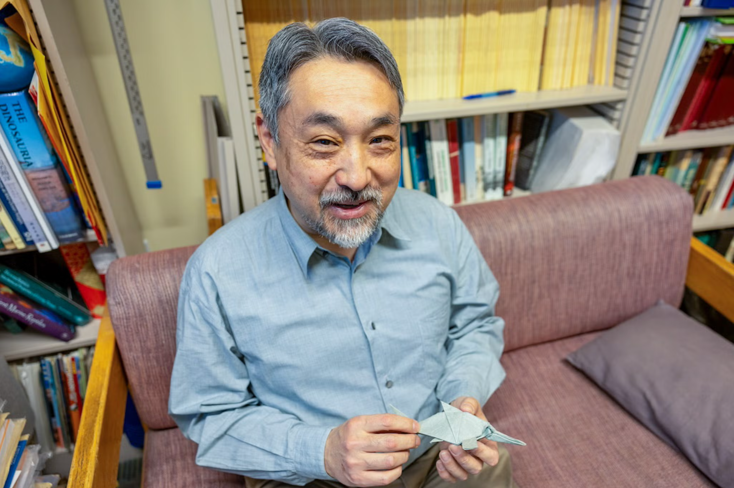 Ryosuke Motani, a professor in the Department of Earth and Planetary Sciences at UC Davis. 