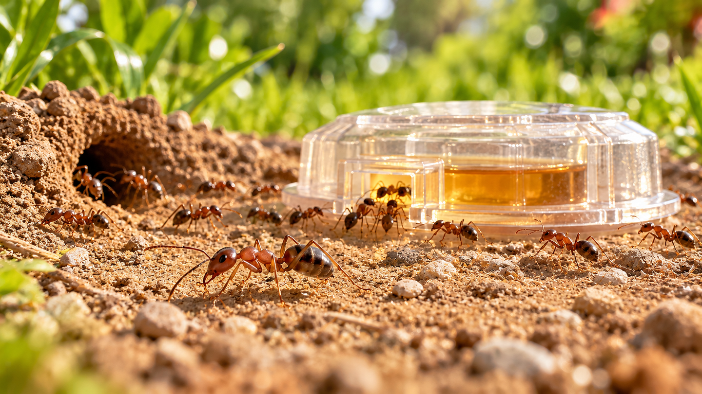 New UC Riverside research shows common ant bait chemicals can trigger very different behaviors in Argentine ant colonies.