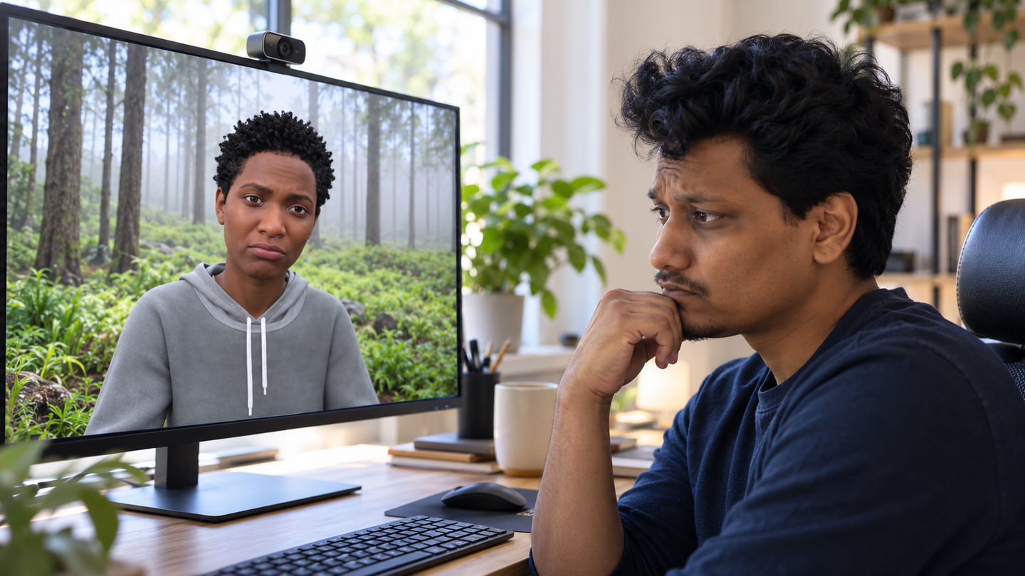 A Tallinn University project uses webcam input to generate AI facial responses, while testing accuracy, context and demographic bias.