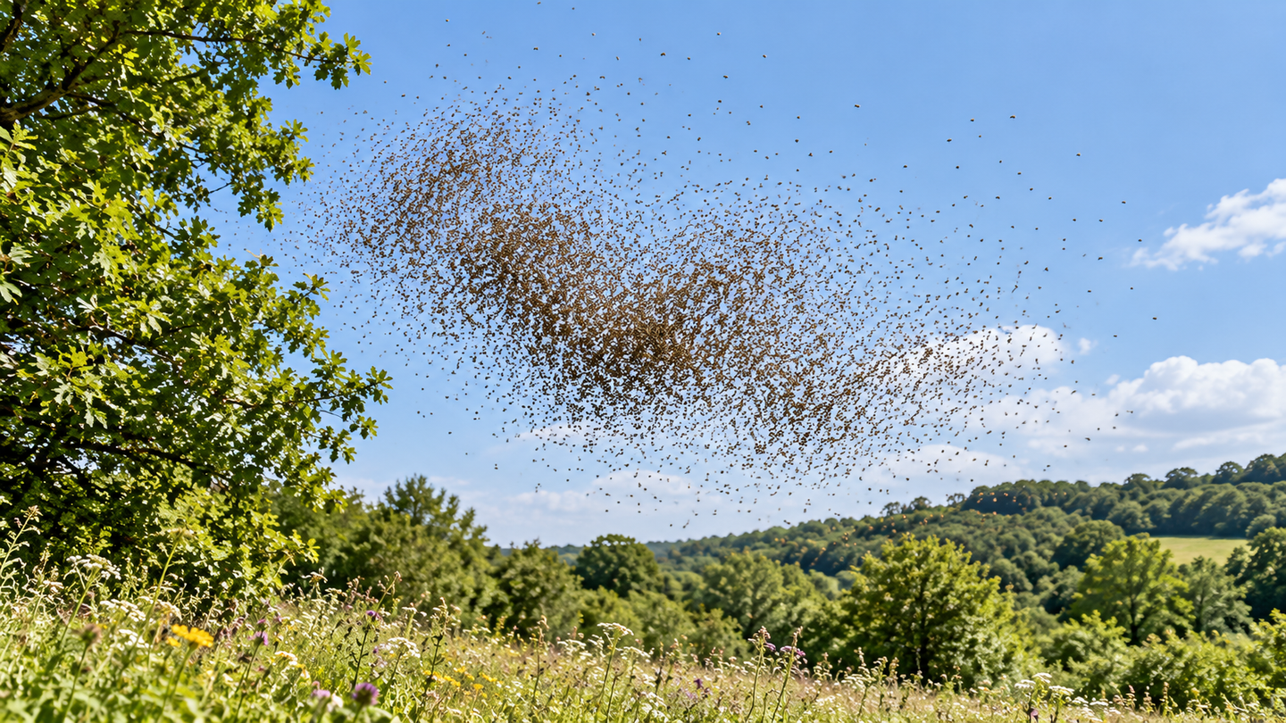 A review follows queens to redefine honey bee colony generations, raising questions about swarming, parental care and beekeeping.