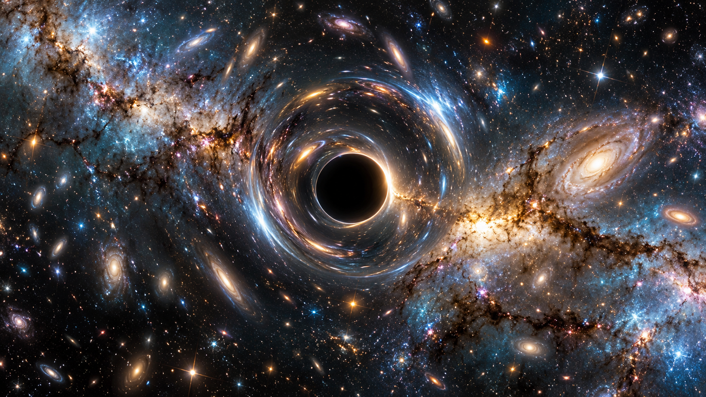 A theoretical study explores how a hidden dimension could shape primordial black holes and a possible high-energy neutrino connection.