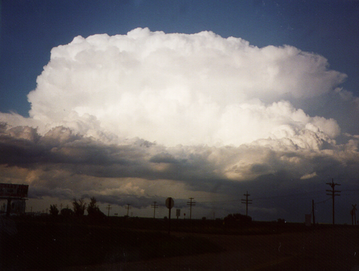 An image of a pending storm taken during a field campaign by UMD Research Professor Kenneth Pickering.