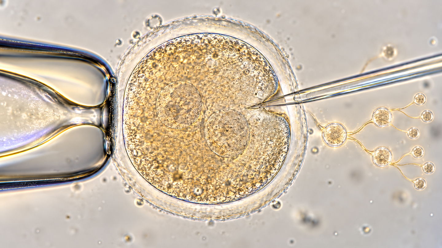 DNA Typewriter reconstructs a 1.28-million-cell lineage tree in a mouse embryo, revealing ancestry and unequal developmental contributions.