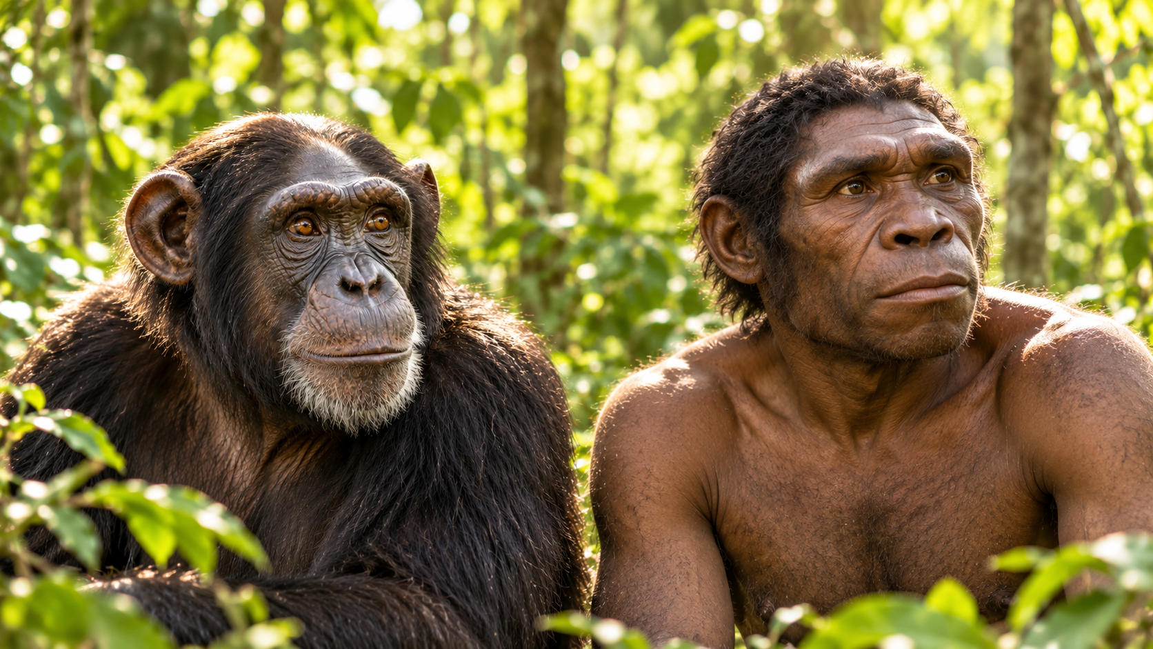 Ancient viral DNA offers clues to why human and chimpanzee brains evolved differently - The Brighter Side of News image