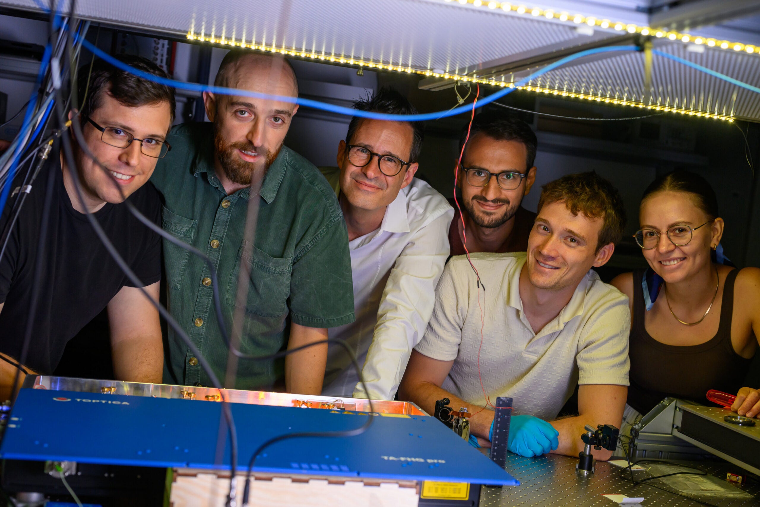 The TU Wien team: Thomas Riebner, Luca Toscani de Col, Thorsten Schumm, Fabian Schaden, Felix Schneider, Ira Morawetz (left to right)