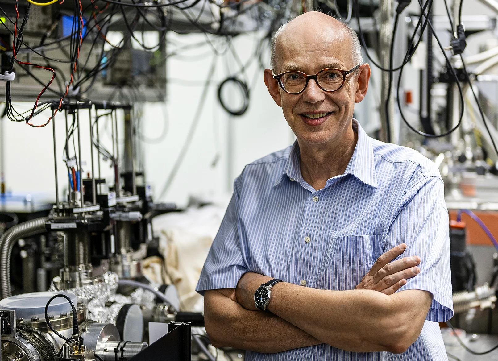 Ekkehard Peik at the Federal Physical and Technical Institute in Germany and his collaborators were the first to excite the nuclear clock transition with a laser