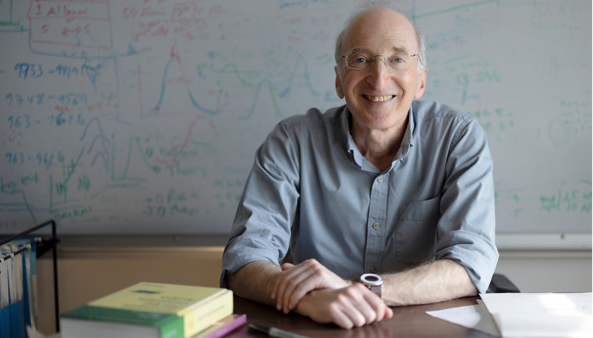 Saul Perlmutter, professor of physics and recipient of the 2011 Nobel Prize in Physics for the discovery of an accelerating expansion of the universe.