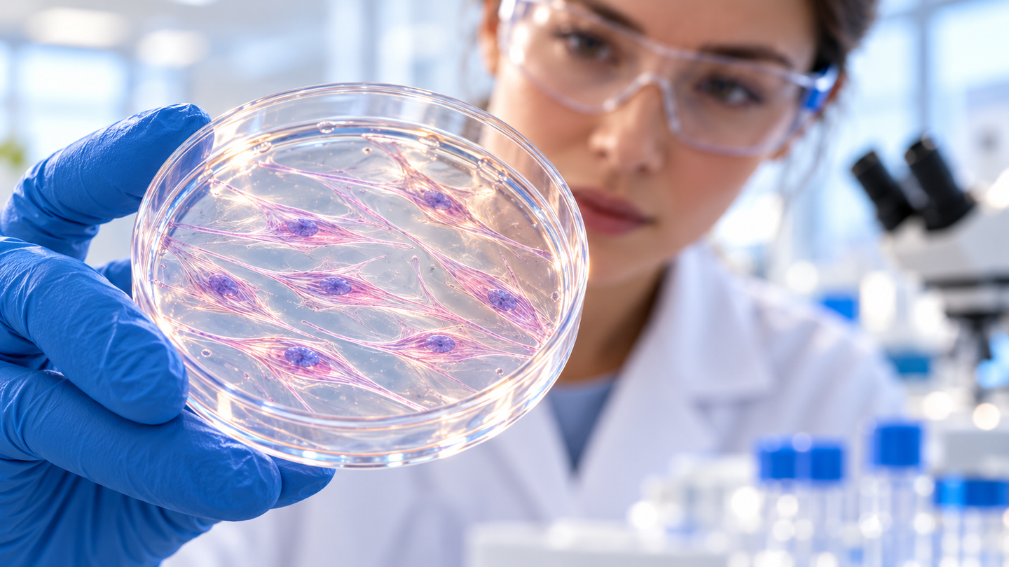 Regulated SRSF1 expression extended median lifespan by 14% in 19 aged female mice, while human cell tests showed youthful changes.