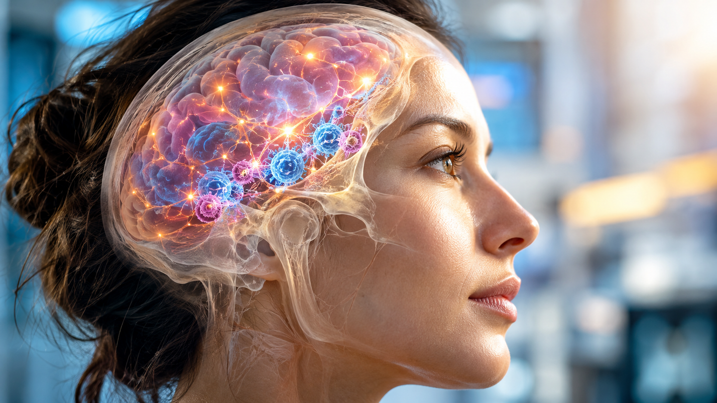WashU Medicine researchers found lymph node-like structures in mouse skull marrow near the brain.