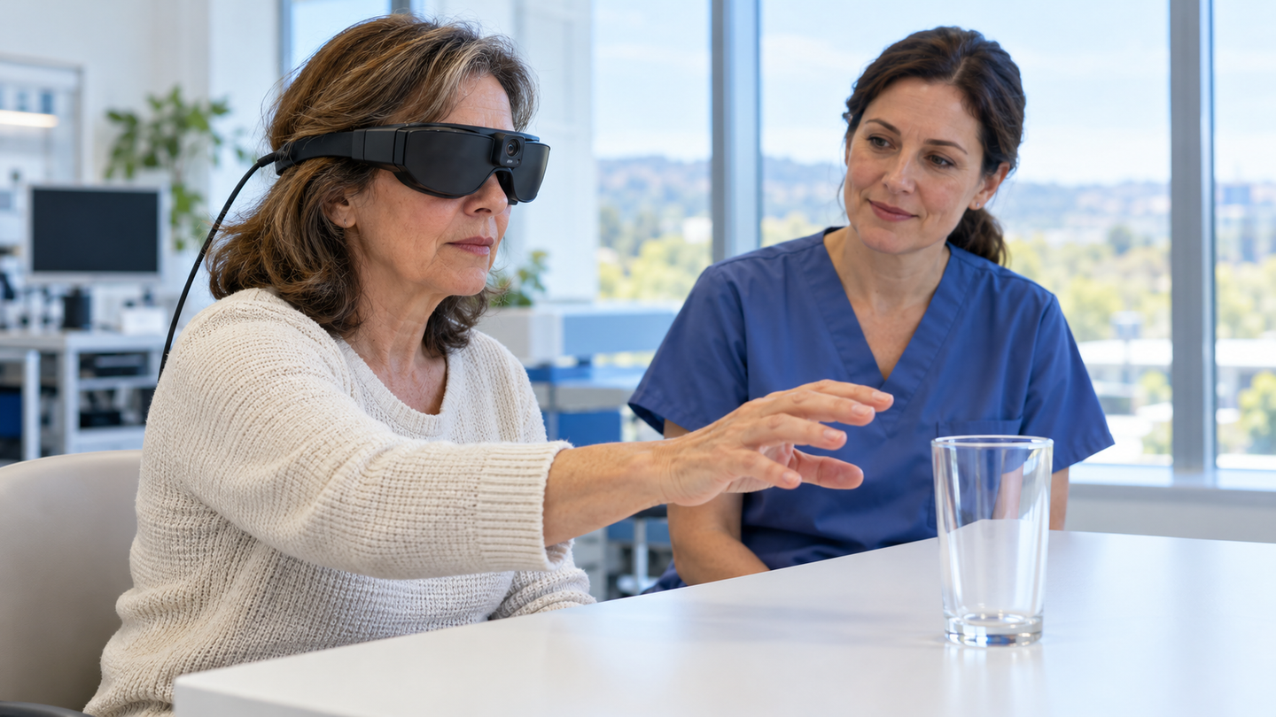 A ten-person trial found modest visual gains with gene therapy and special goggles, but larger studies must establish efficacy.